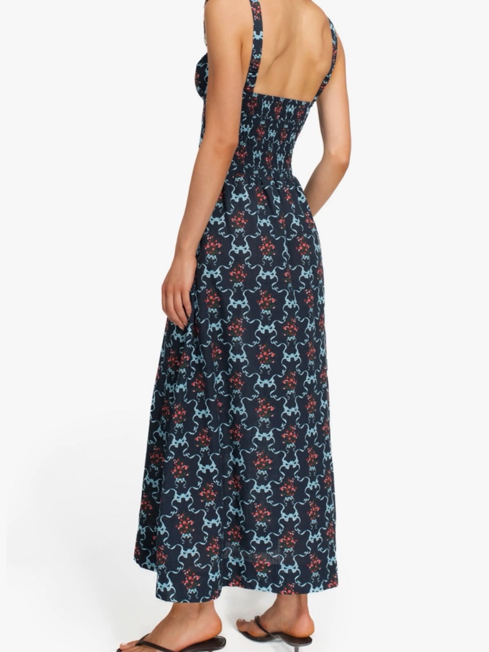 Carola Cherish Cotton Maxi Sundress Agua Bendita - Picture 2 of 6